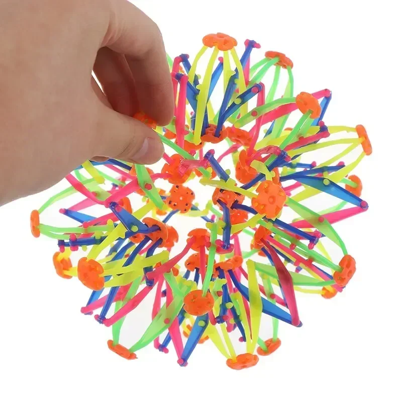 Kids Outdoor Easter Gifts - Magic Shrinking Deformation Ball Toy, Colorful