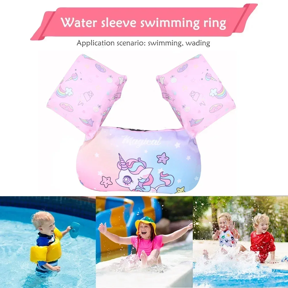 Kids Outdoor Storage - Baby Swim Circle Cartoon Arm Sleeve