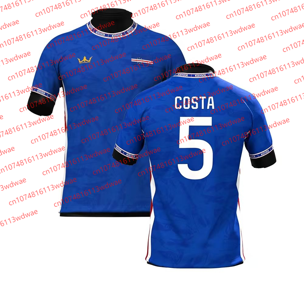 Kids Outdoor Activity Set - Cape Verde Style clothing Football Jersey