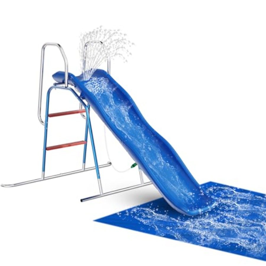 Kids Outdoor Zone - Backyard outdoor water slide for kids: