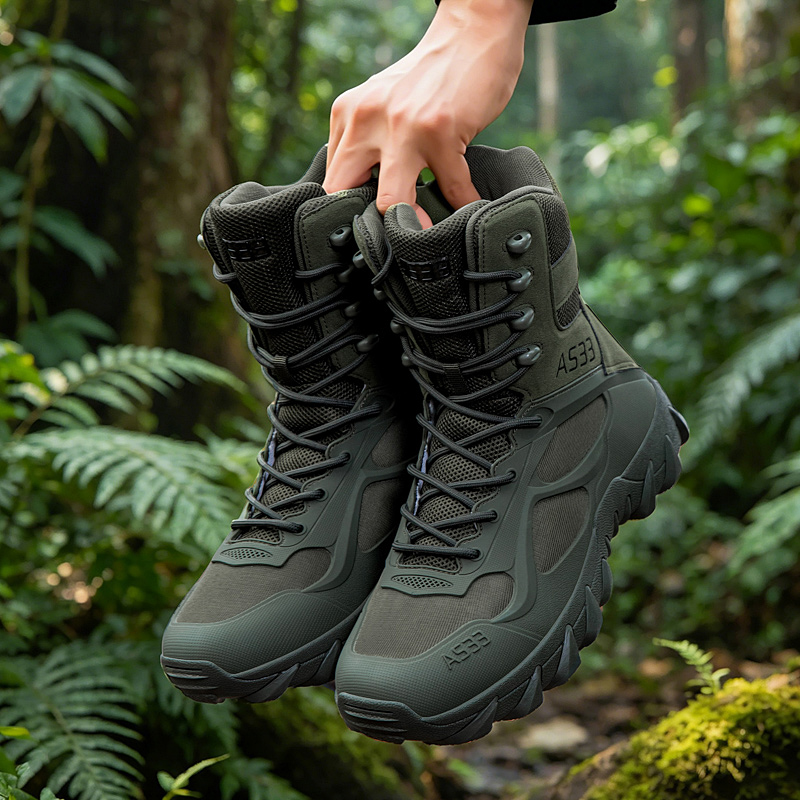 Outdoor Kid - Men Tactical Boot Casual Ultrallight Training