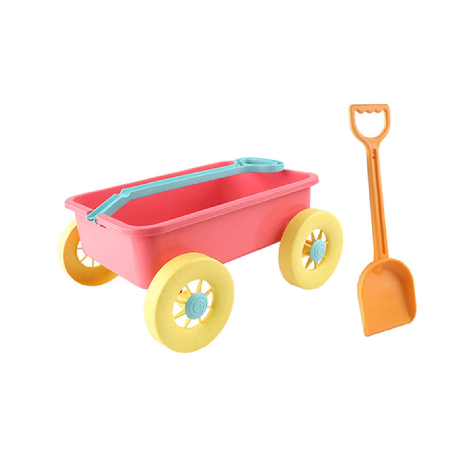 Kids Indoor Outdoor Games - Pretend Play Wagon Toy Garden Wagon
