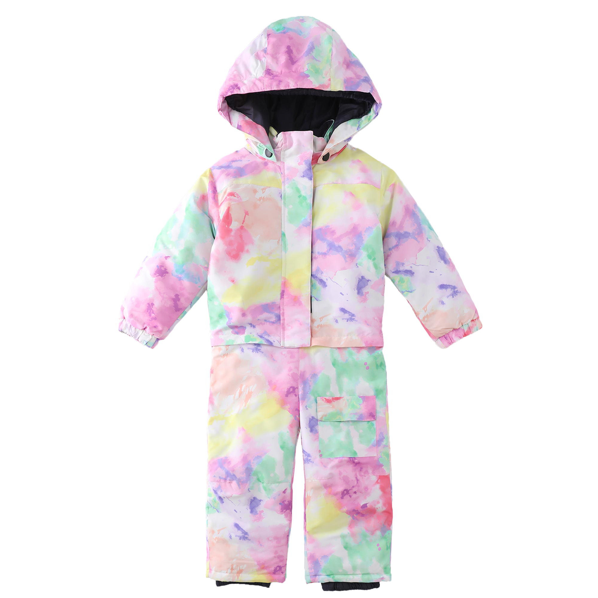 Kids Outdoor Overalls - 3-9T Kids Ski Suits Boys Girls