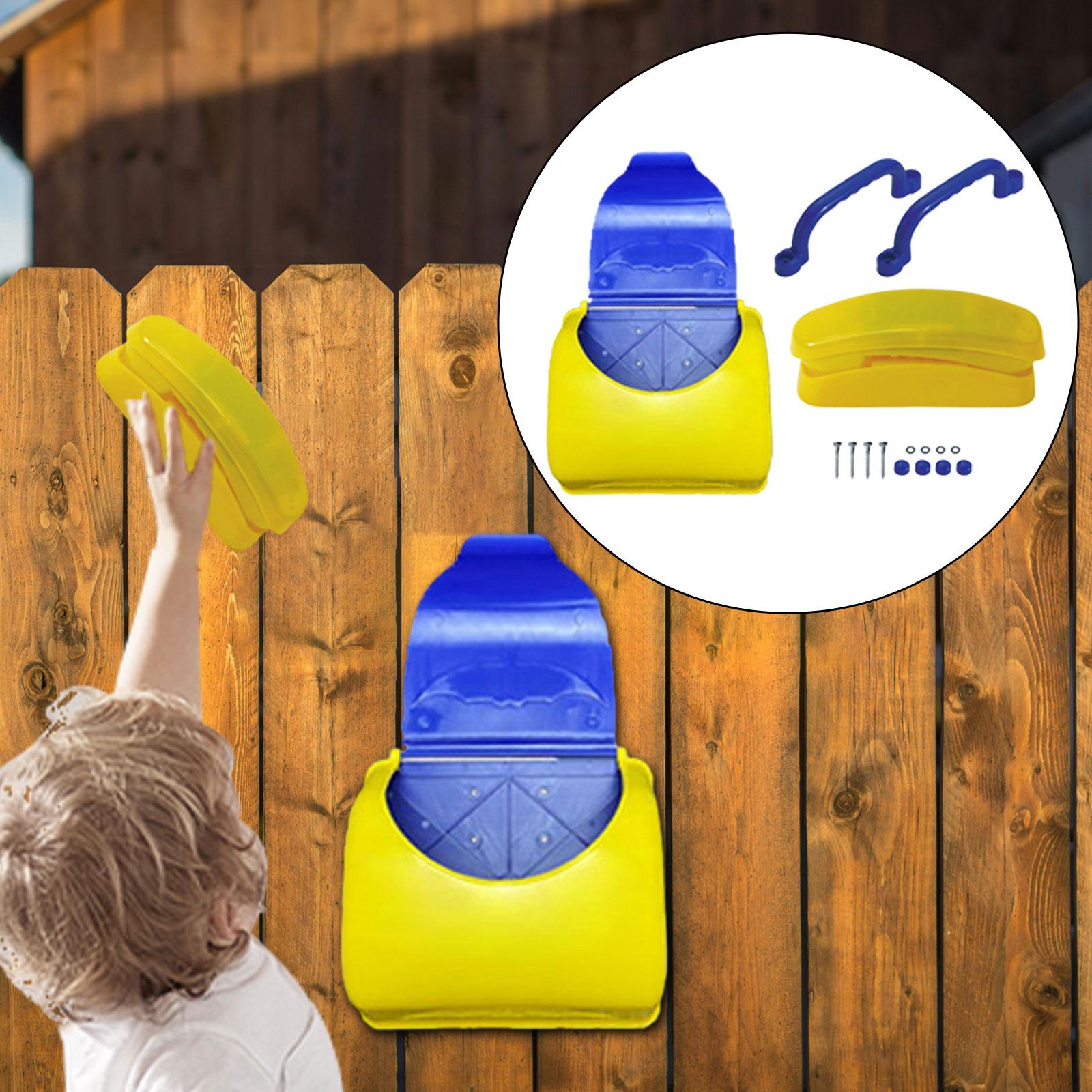 Kids Outdoor Swing - Kids Playground Toy Mailbox Swing Set