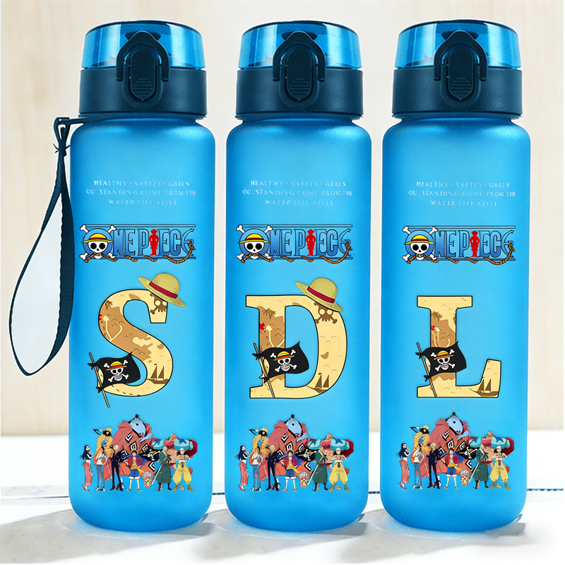 Kids Outdoor Zone - 650ml Luffy Letter A-Z Sport Water