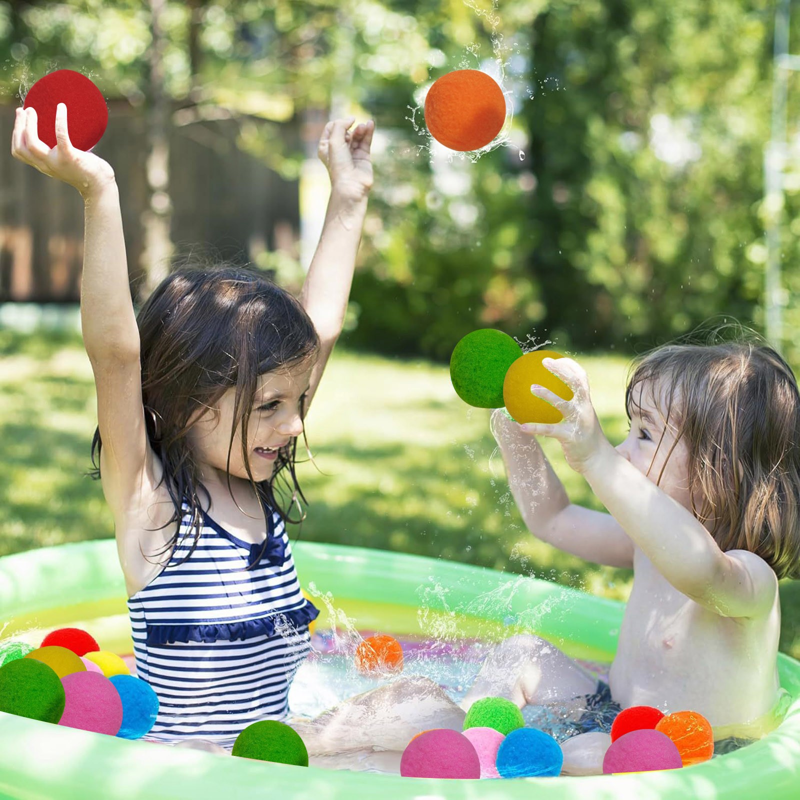 Kids Outdoor Easter Gifts - Reusable Balloons Refillable Water Balls For