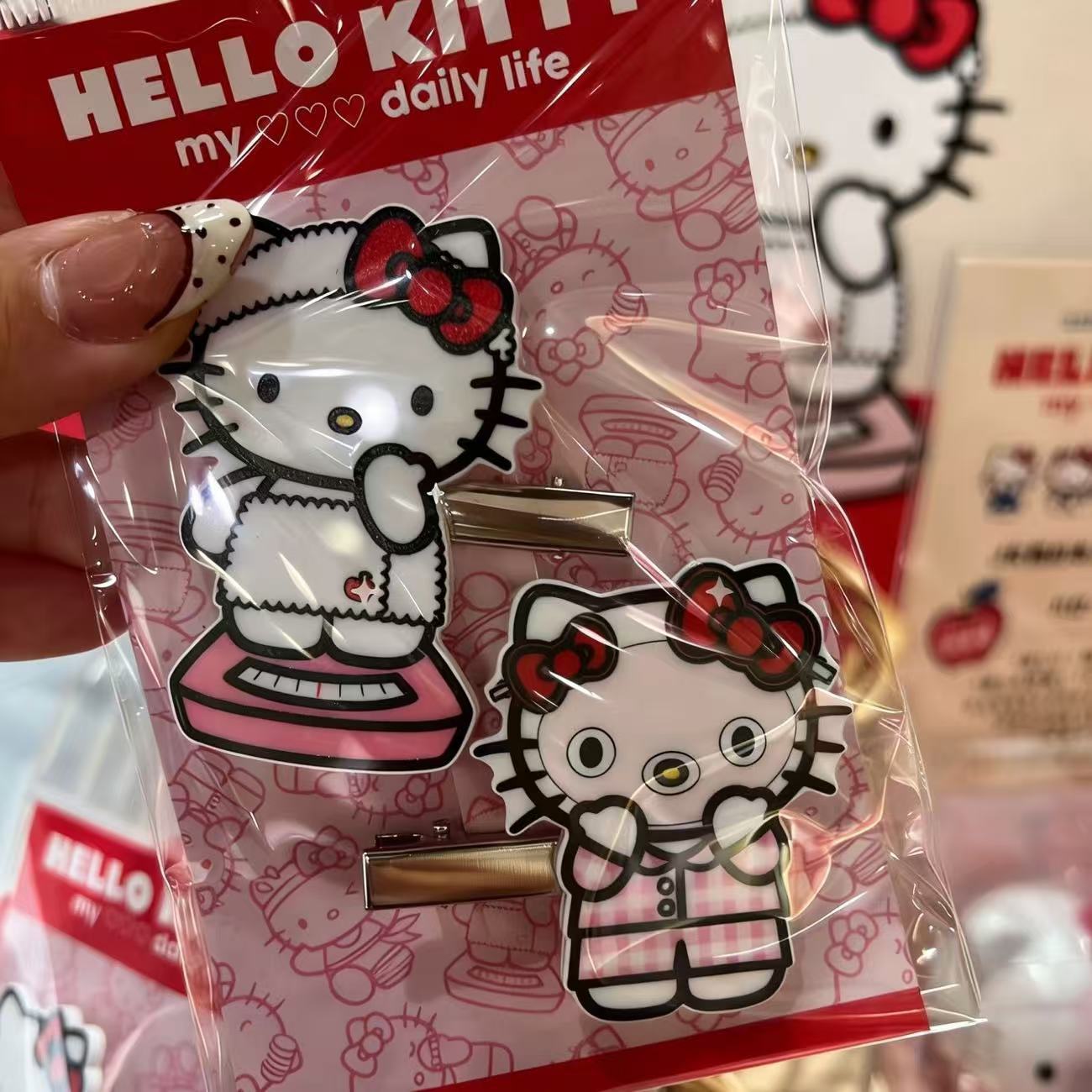 2Pcs Hello Kitty Acrylic Hair  - Kids Outdoor Activity Set review and price