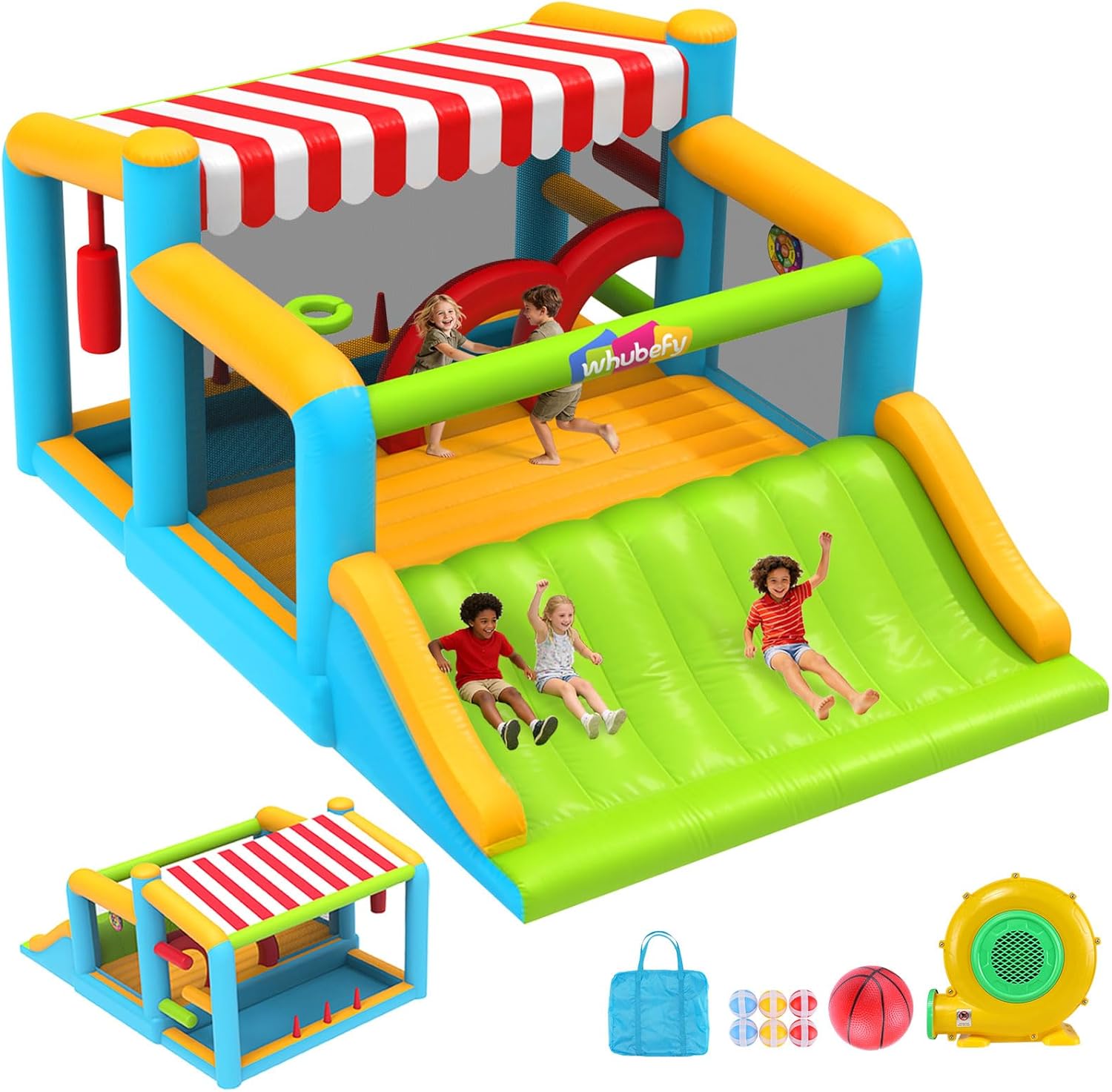Oversized Inflatable Bounce Ho - Kids Outdoor Zone review and price