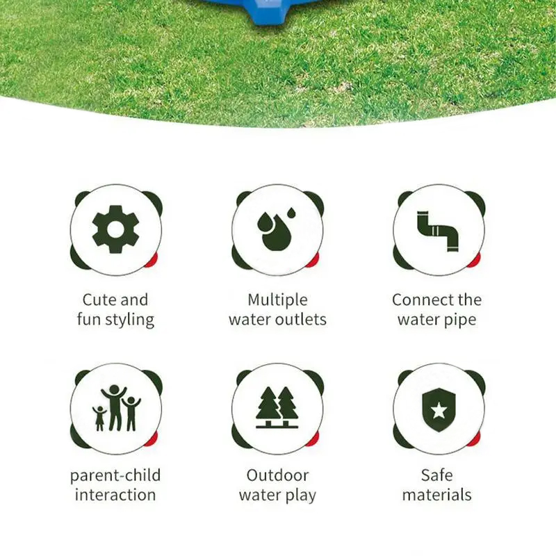 360 Degree Water Sprinkler Rot - Kids Outdoor Yard Toys review and price