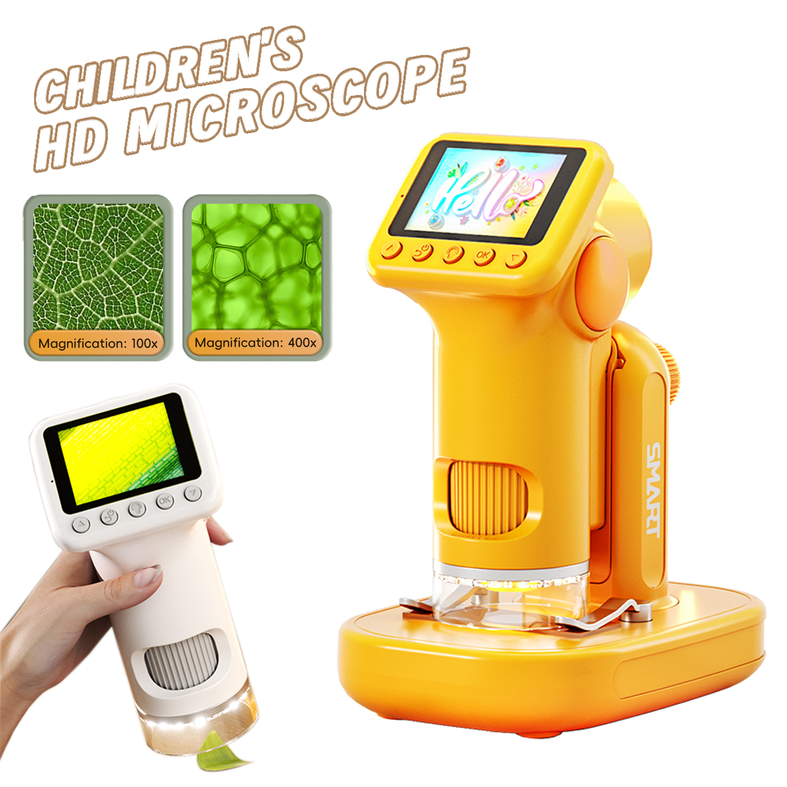 1600X Handheld Microscope 2 In - Kids Outdoor Microscope review and price