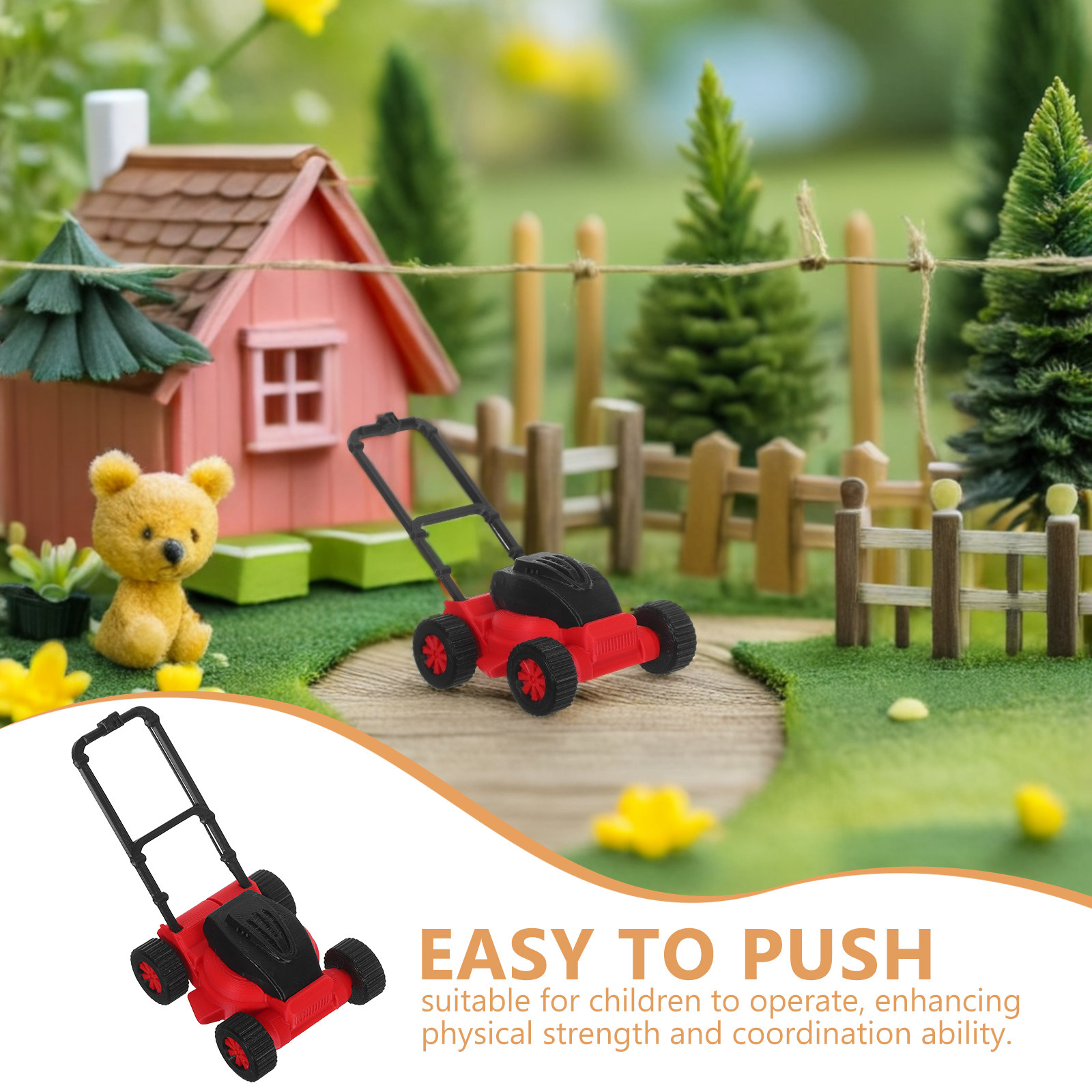 Miniature Lawn Mower Realistic - Kids Outdoor Lawn Mower review and price