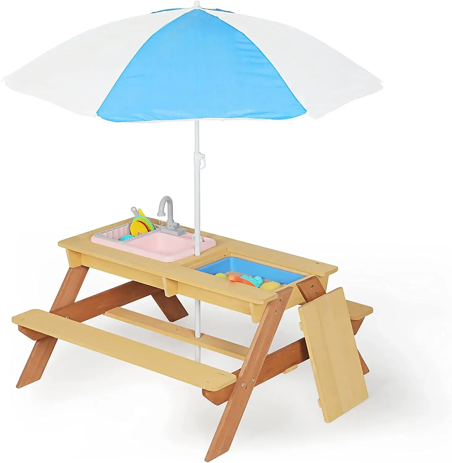 #Kids Picnic Table Outdoor Pat - Kids Outdoor Dining Set review and price