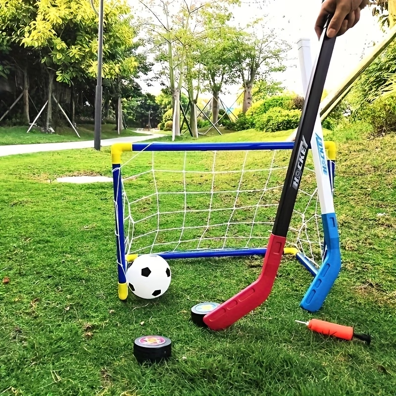 2 in 1 Kids Hockey & Soccer Go - Kids Outdoor Hockey Sticks review and price