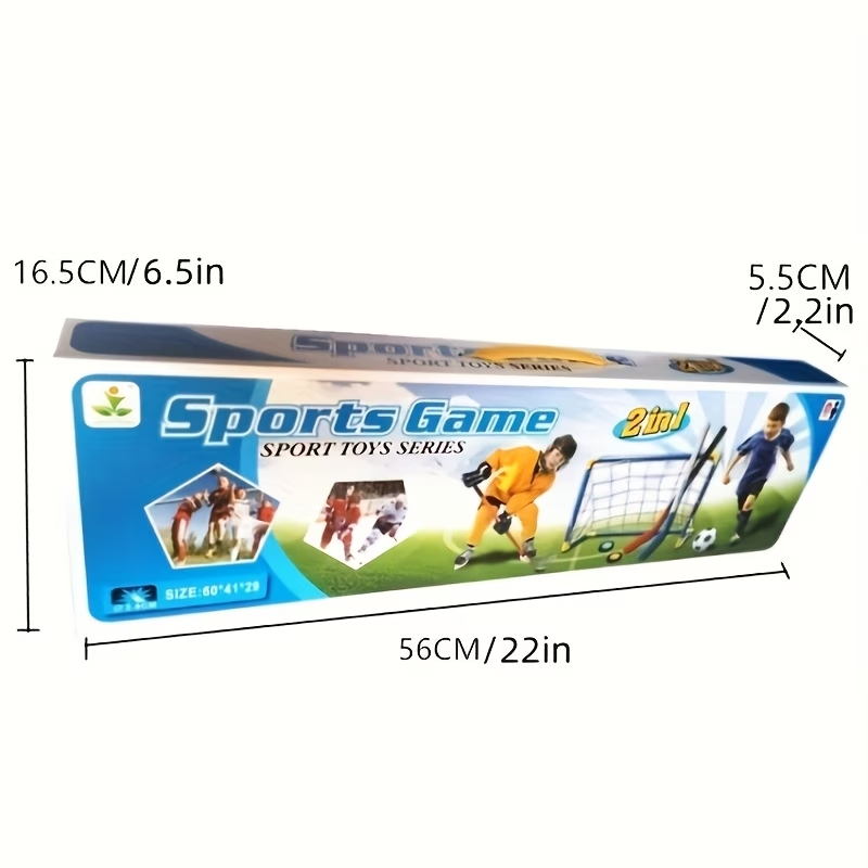 2 in 1 Kids Hockey & Soccer Go - Kids Outdoor Hockey Sticks review and price