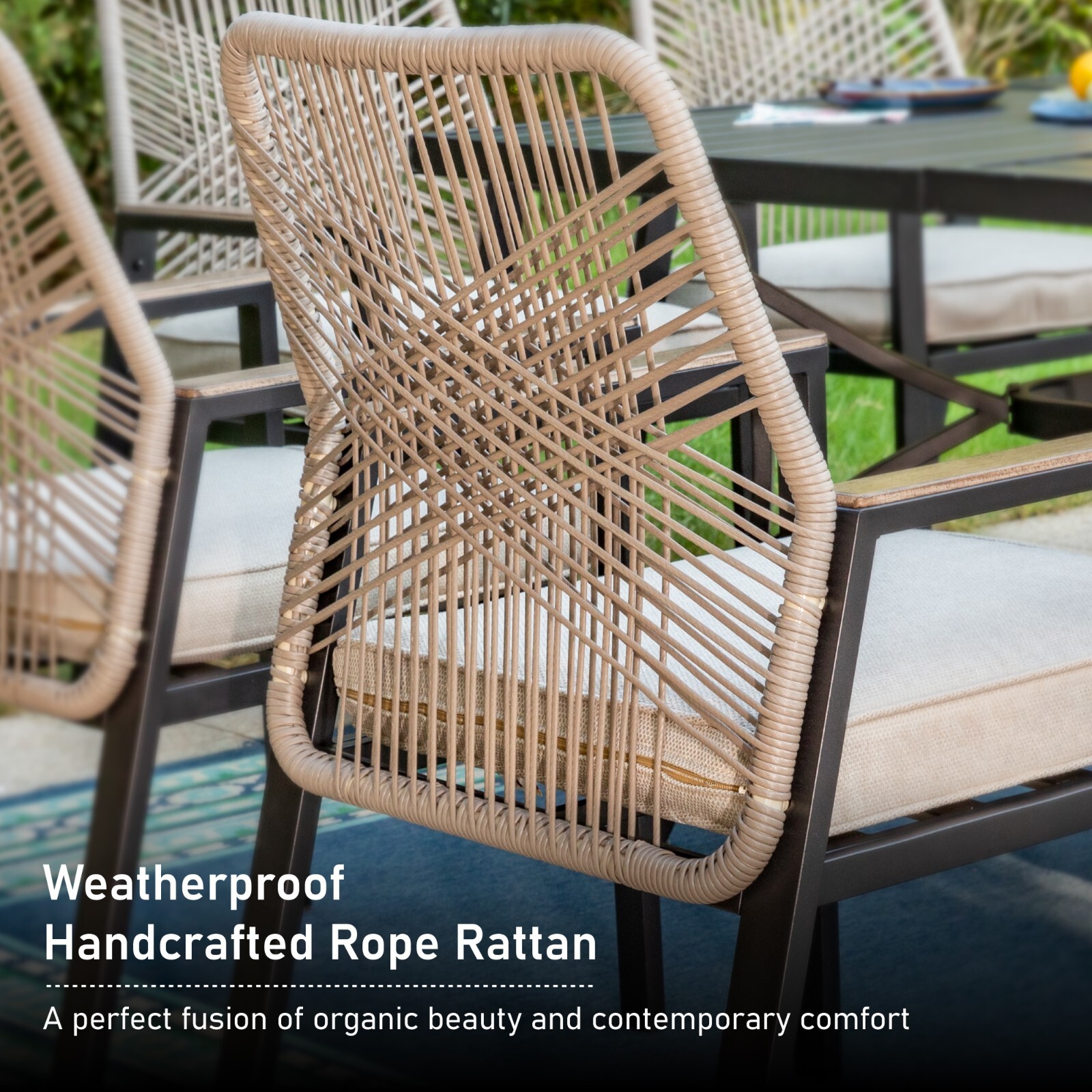 Patio Chairs Set of 6 Wicker R - Kids Outdoor Dining Set review and price