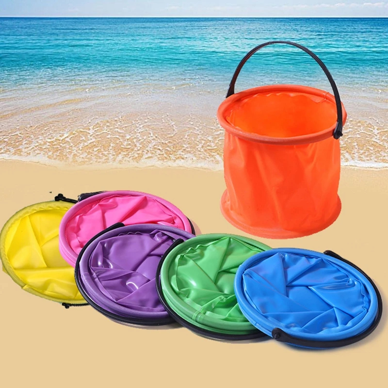 Beach Sand Play Bucket Toy Fol - Kids Outdoor Nature Play review and price