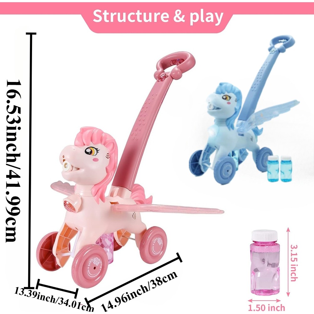 Pony Bubble Lawn Mower for Kid - Kids Outdoor Lawn Mower review and price