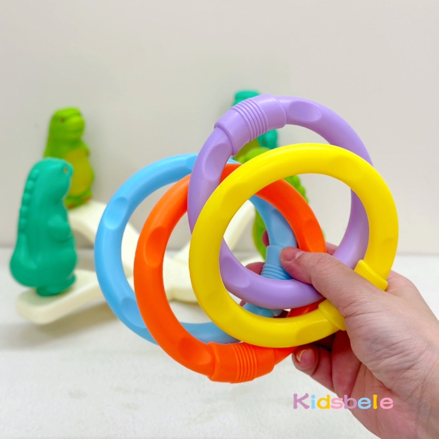 Kids Dinosaur Ring Toss Wobbly - Kids Indoor Outdoor Games review and price