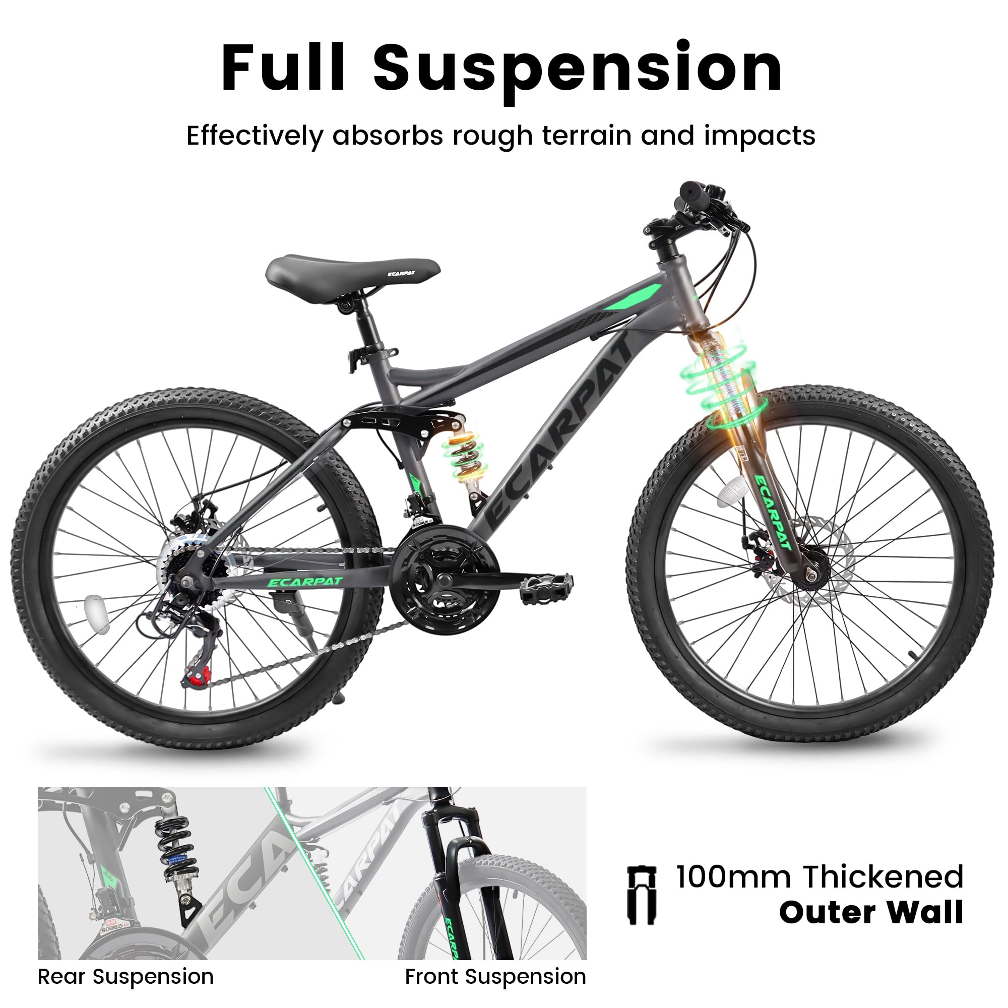 Youth Mountain Bicycle Kids Bi - Kids Outdoor Ride On review and price