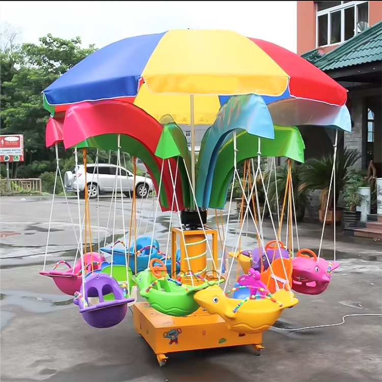 Mini Carousel Ride for Kids Ou - Kids Outdoor Swing review and price