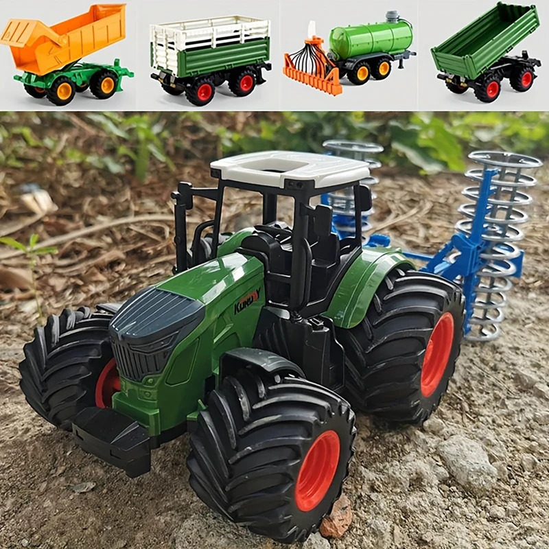 1:24 Inertial Farm Tractor wit - Kids Outdoor Activity Set review and price