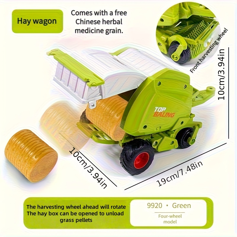 1:24 Inertial Farm Tractor wit - Kids Outdoor Activity Set review and price