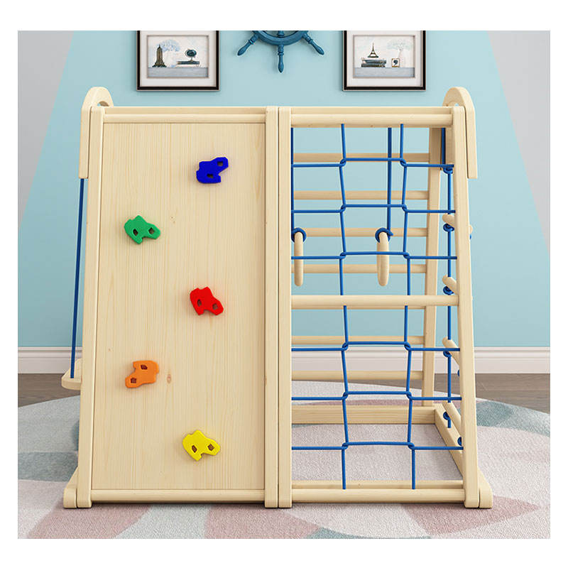 Indoor Outdoor Wooden Children - Kids Outdoor Gym Equipment review and price