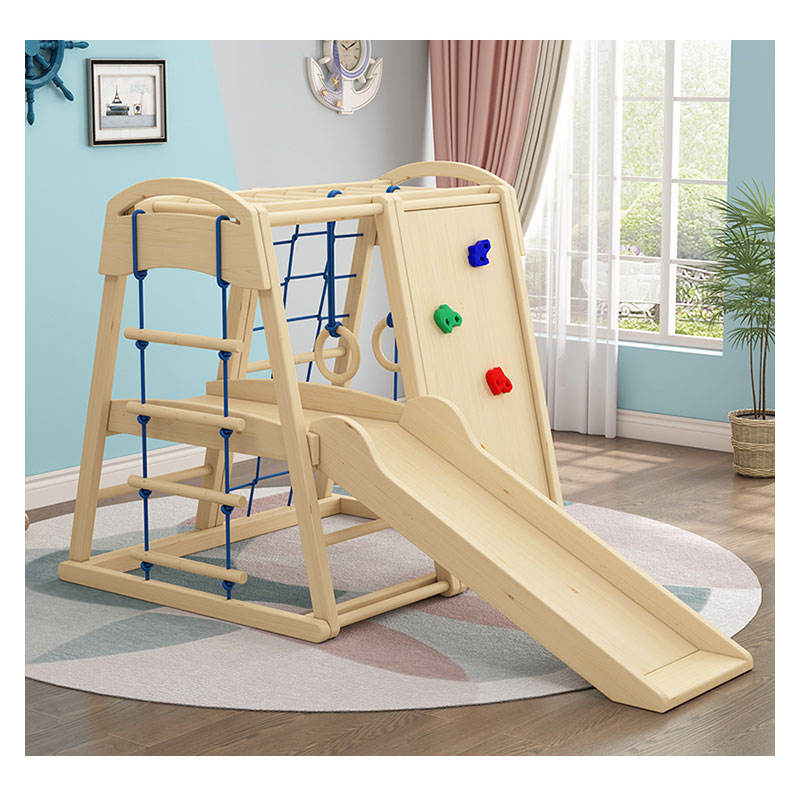 Indoor Outdoor Wooden Children - Kids Outdoor Gym Equipment review and price