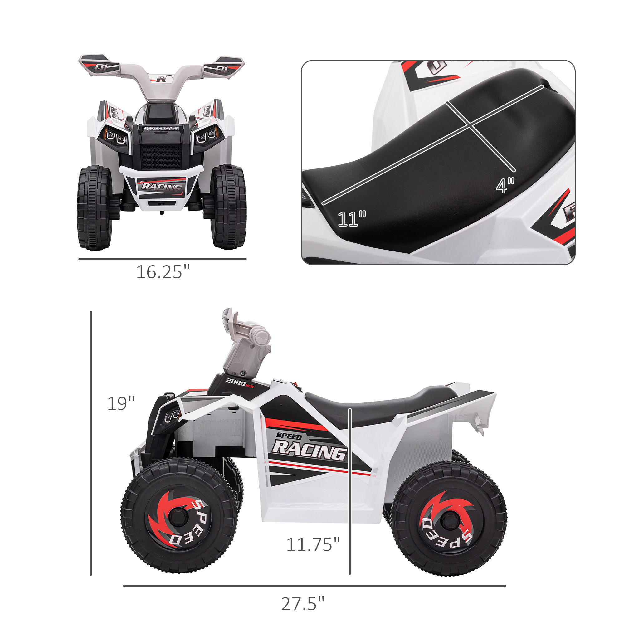 Car 6V with Kids Durable Desig - Kids Outdoor Yard Toys review and price