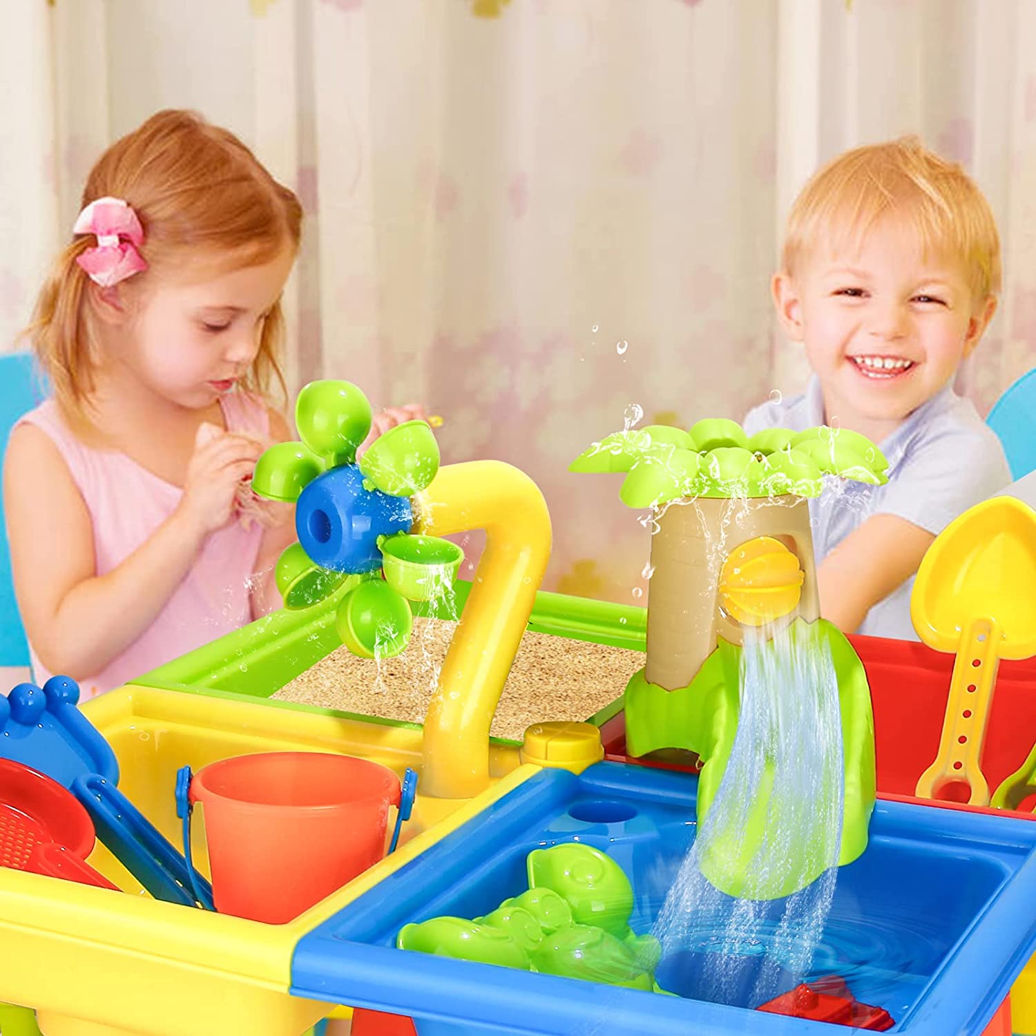 Beach Table Sand Play Toys Chi - Kids Outdoor Nature Play review and price