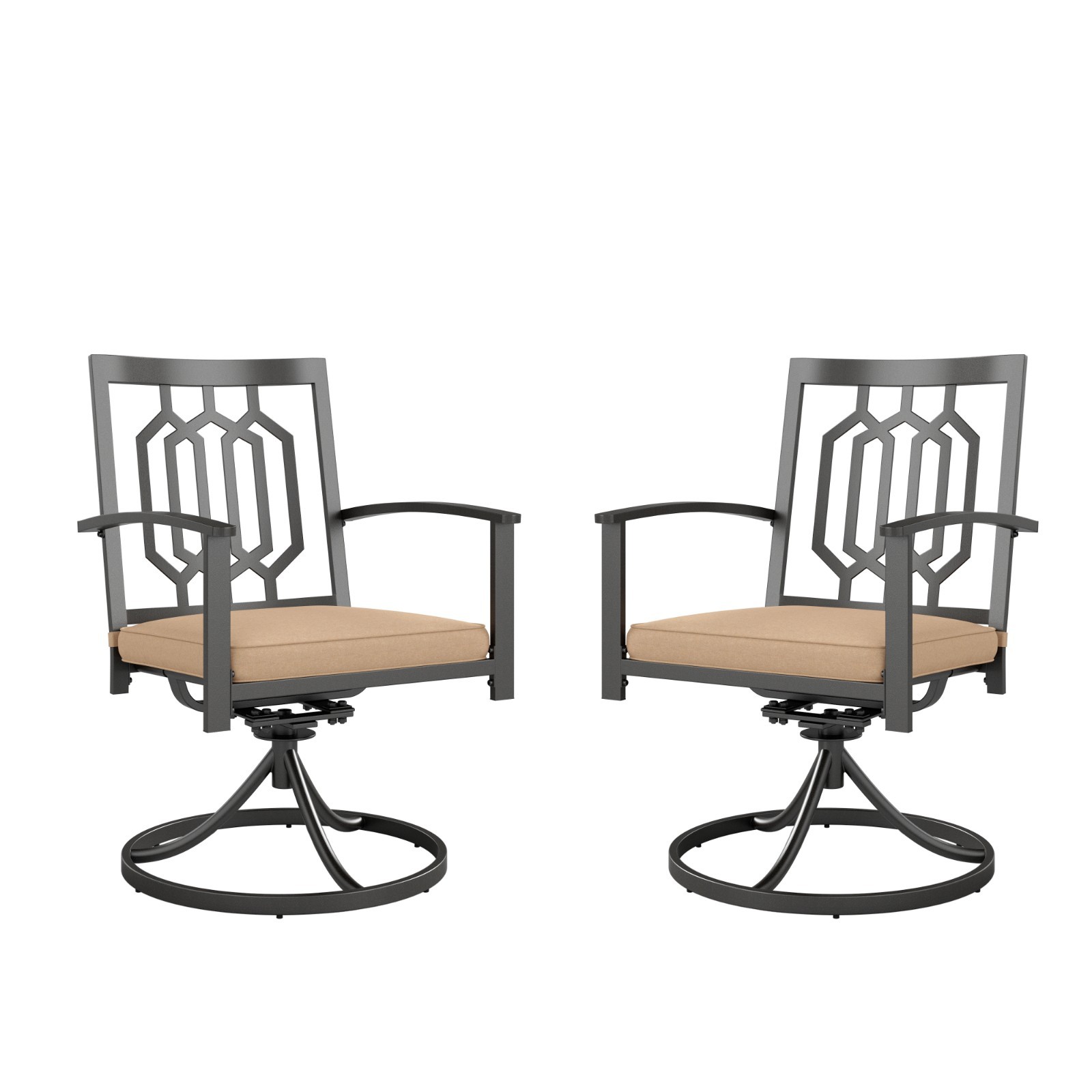 Swivel Outdoor Chairs Set of 2 - Kids Outdoor Dining Set review and price