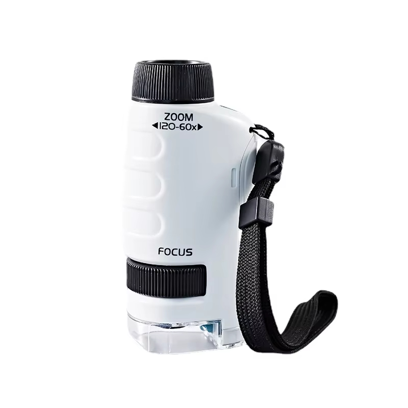 60-120x Mini Pocket Microscope - Kids Outdoor Microscope review and price