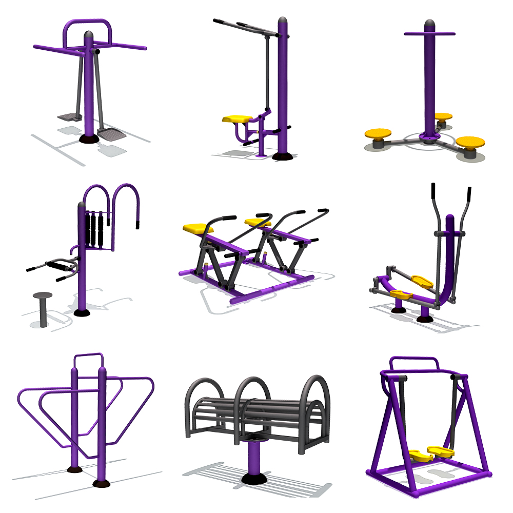2025 Hot Sale Dual Rider Ellip - Kids Outdoor Gym Equipment review and price