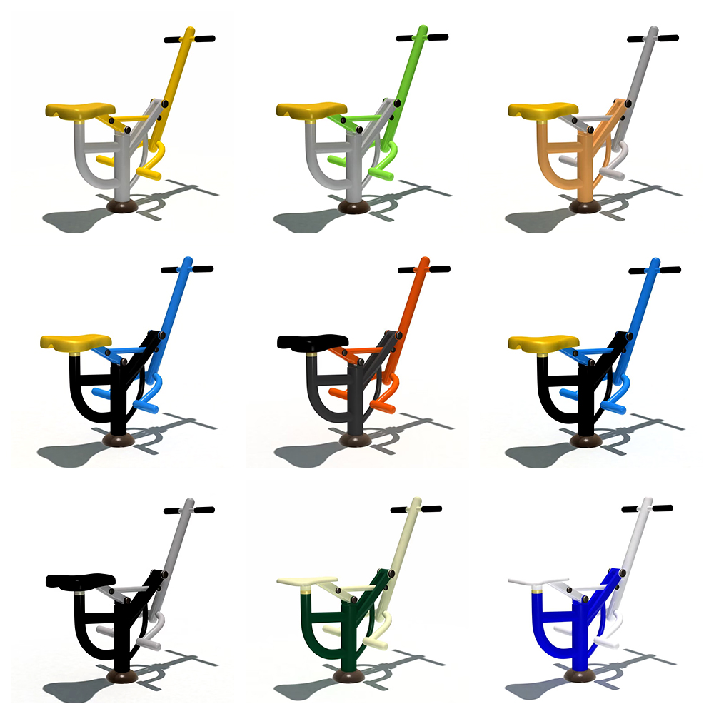2025 Hot Sale Dual Rider Ellip - Kids Outdoor Gym Equipment review and price