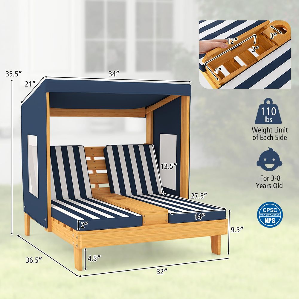Kids Chaise Lounge Chair Outdo - Kids Outdoor Loungers review and price