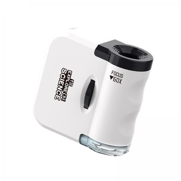 60x LED Pocket Microscope Hand - Kids Outdoor Microscope review and price