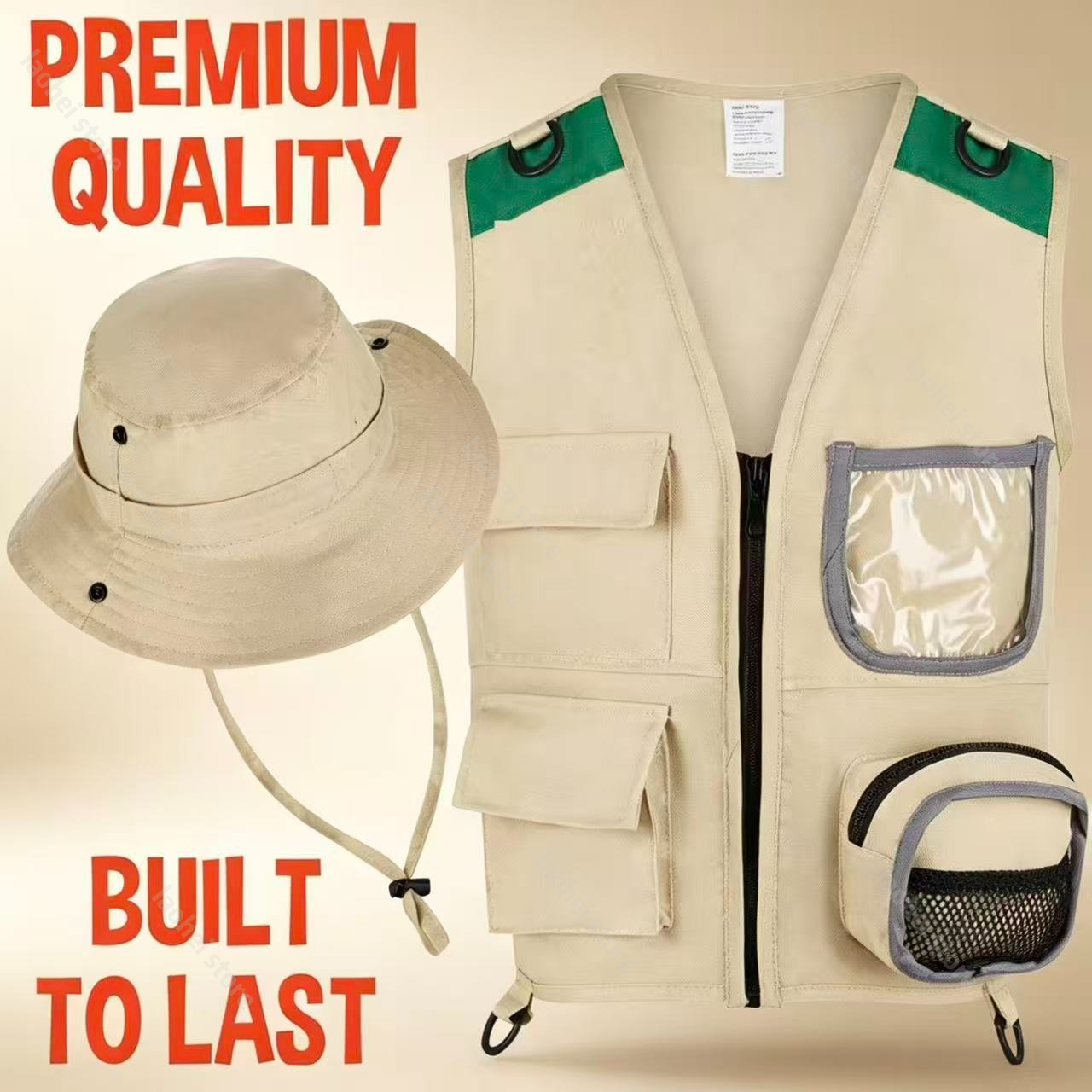 Kids Explorer Vest and Hat Cos - Kids Outdoor Vest review and price