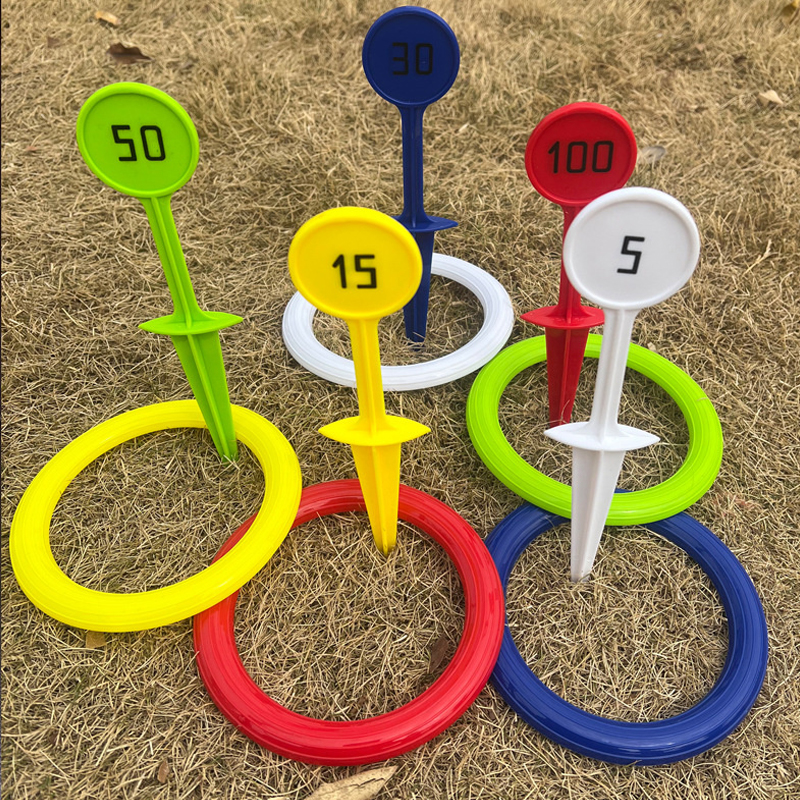 Plastic Ring Toss Game for Kid - Kids Outdoor Yard Toys review and price