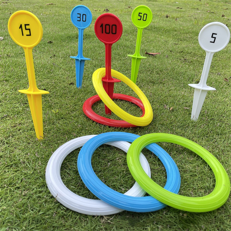 Plastic Ring Toss Game for Kid - Kids Outdoor Yard Toys review and price