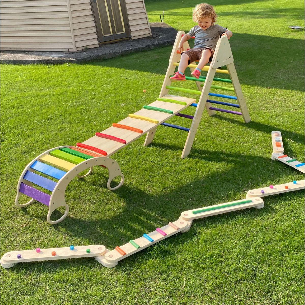 Customizable Eco-Friendly Beec - Kids Outdoor Balance Beam review and price
