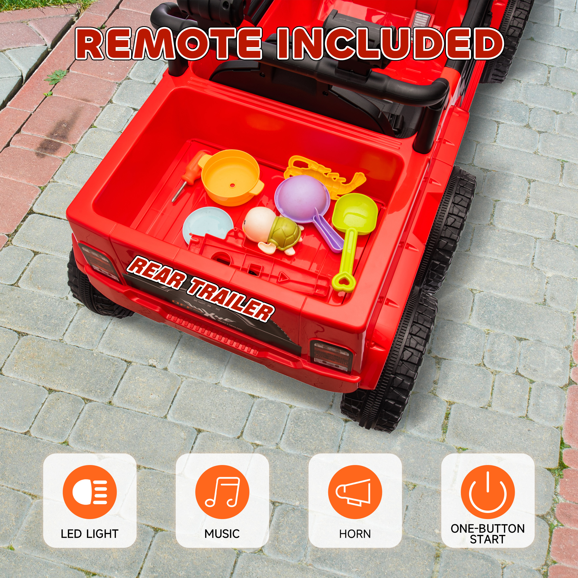 Kids Electric Ride On Toy 12V  - Kids Outdoor Ride On review and price