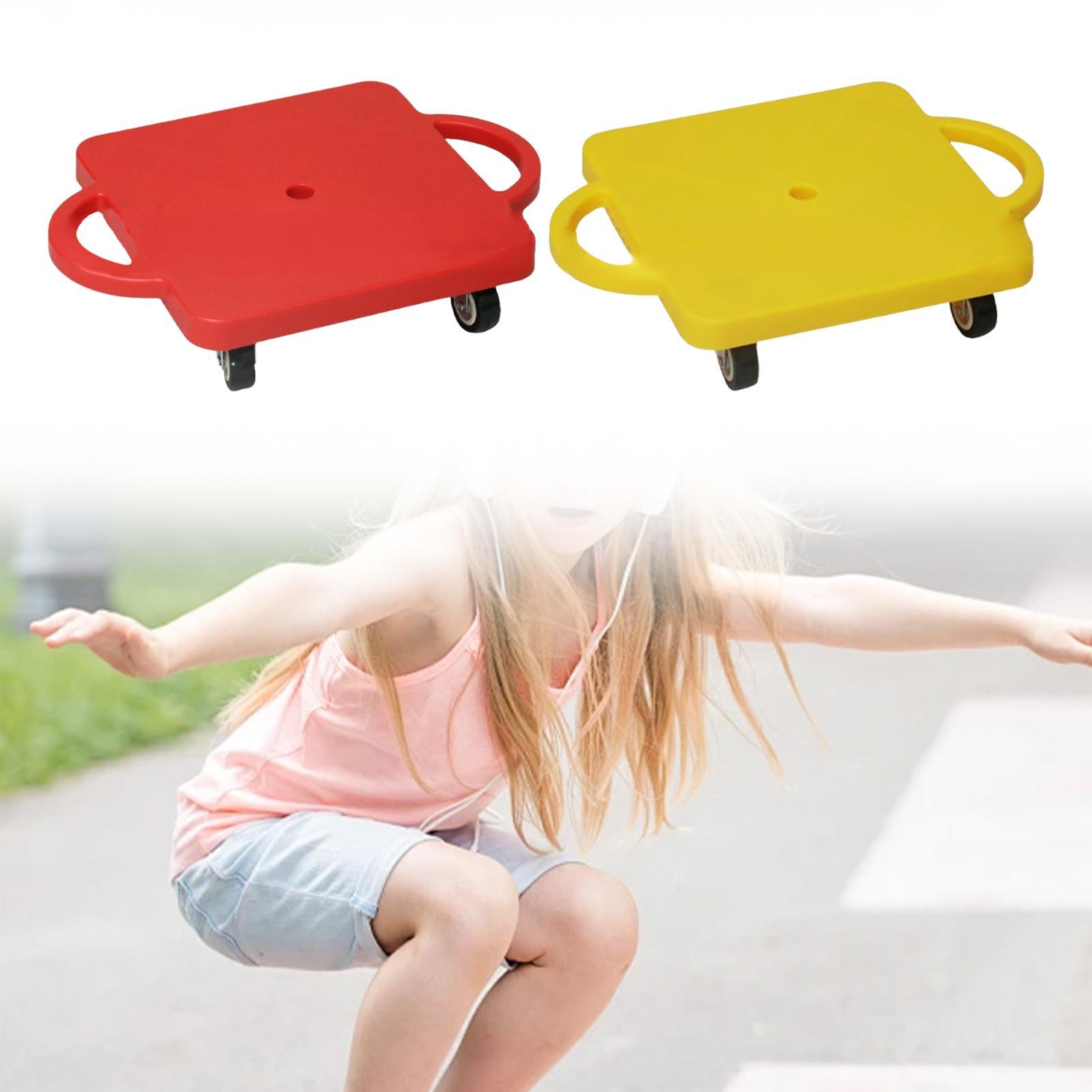 Indoor Scooter Board with Hand - Kids Outdoor Gym Equipment review and price