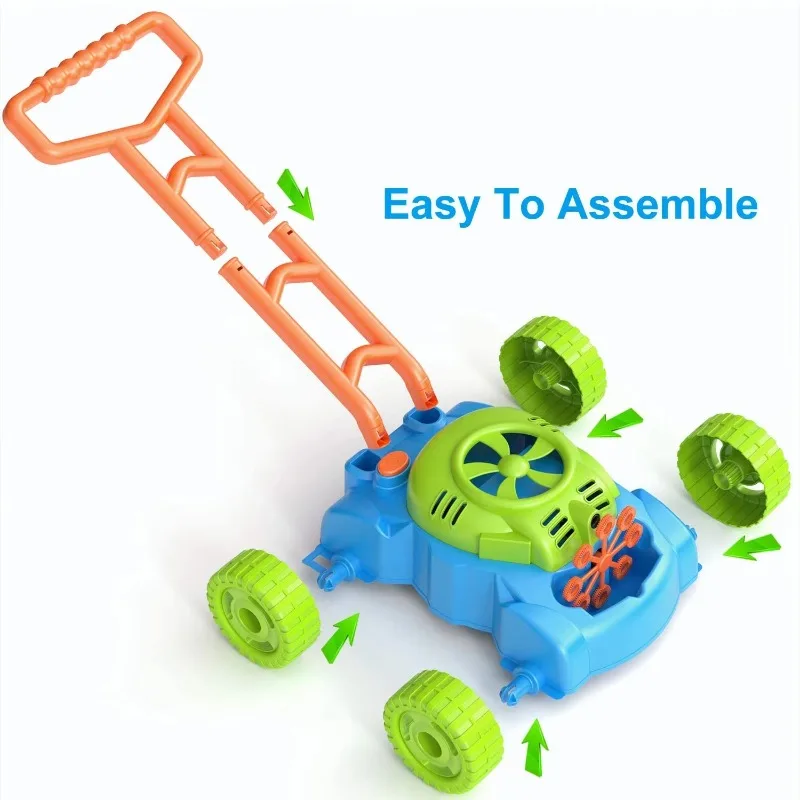 Electric Bubble Cart Toy Outdo - Kids Outdoor Lawn Mower review and price