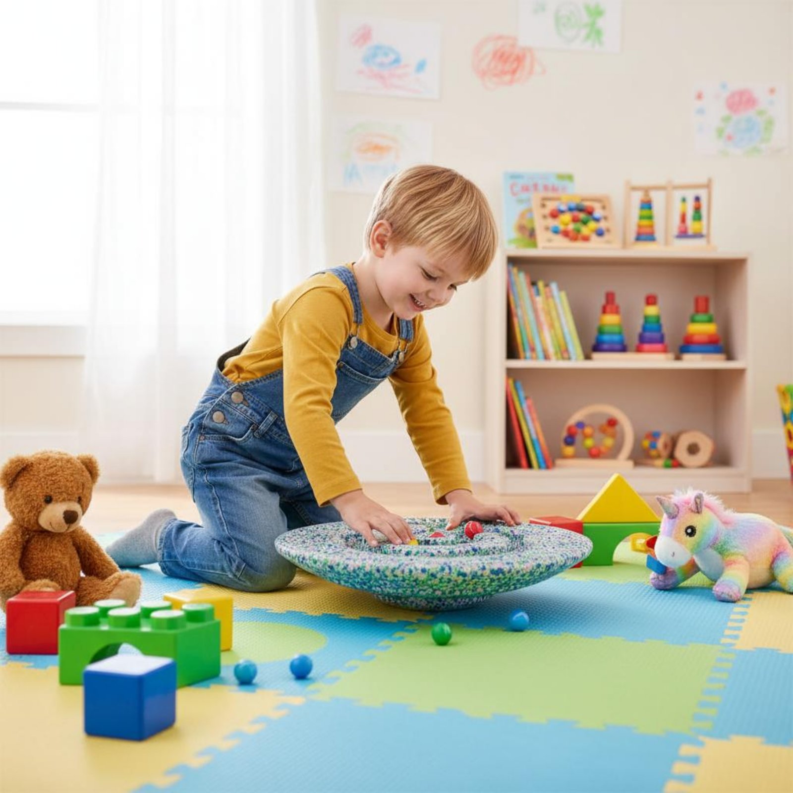 Maze Balance Board Indoor & Ou - Kids Outdoor Balance Beam review and price
