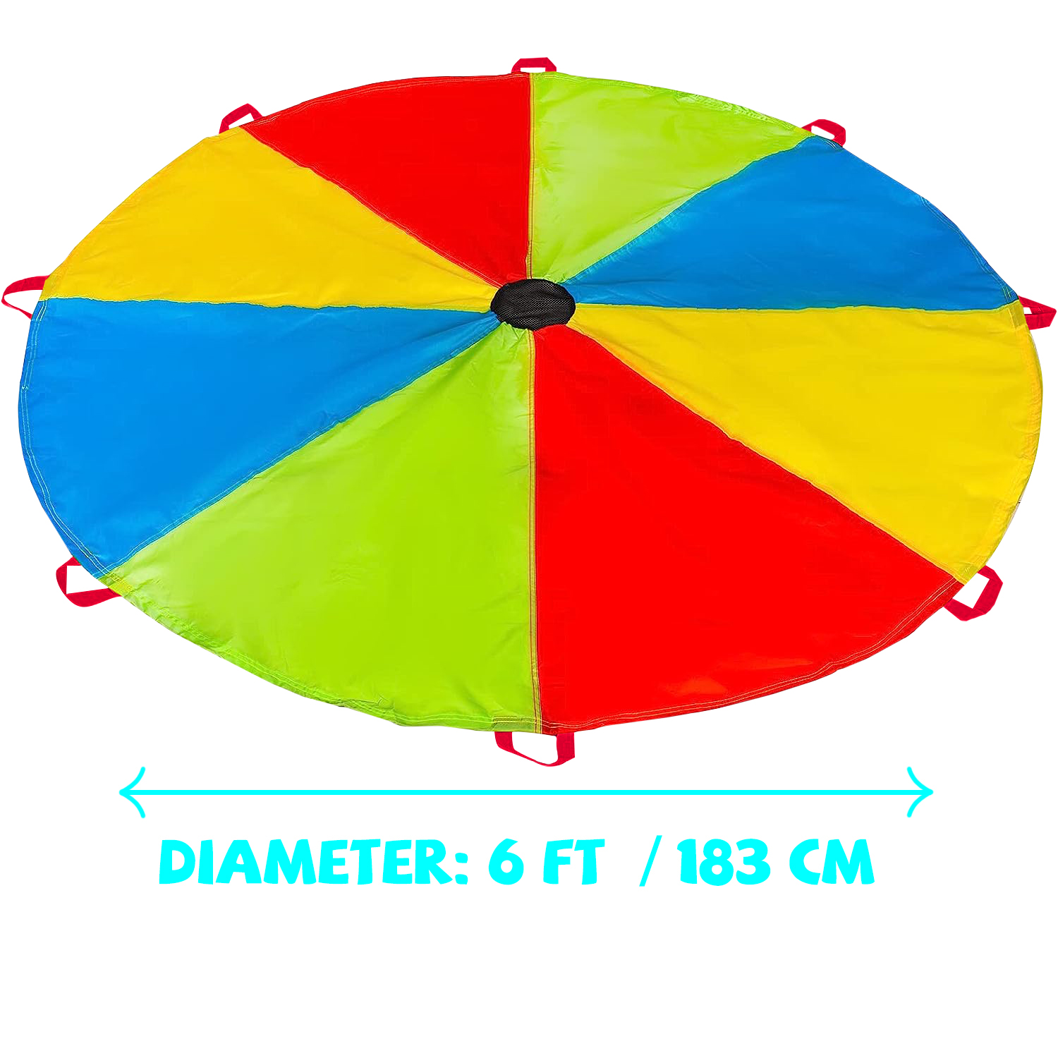 Multicolored Kids Play Parachu - Kids Indoor Outdoor Games review and price