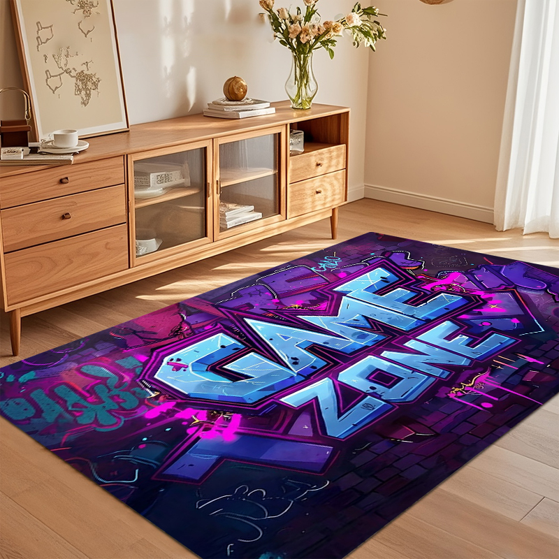 Graffiti Game Zone Area Rug No - Kids Outdoor Zone review and price