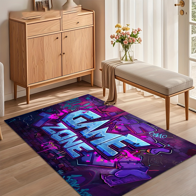Graffiti Game Zone Area Rug No - Kids Outdoor Zone review and price