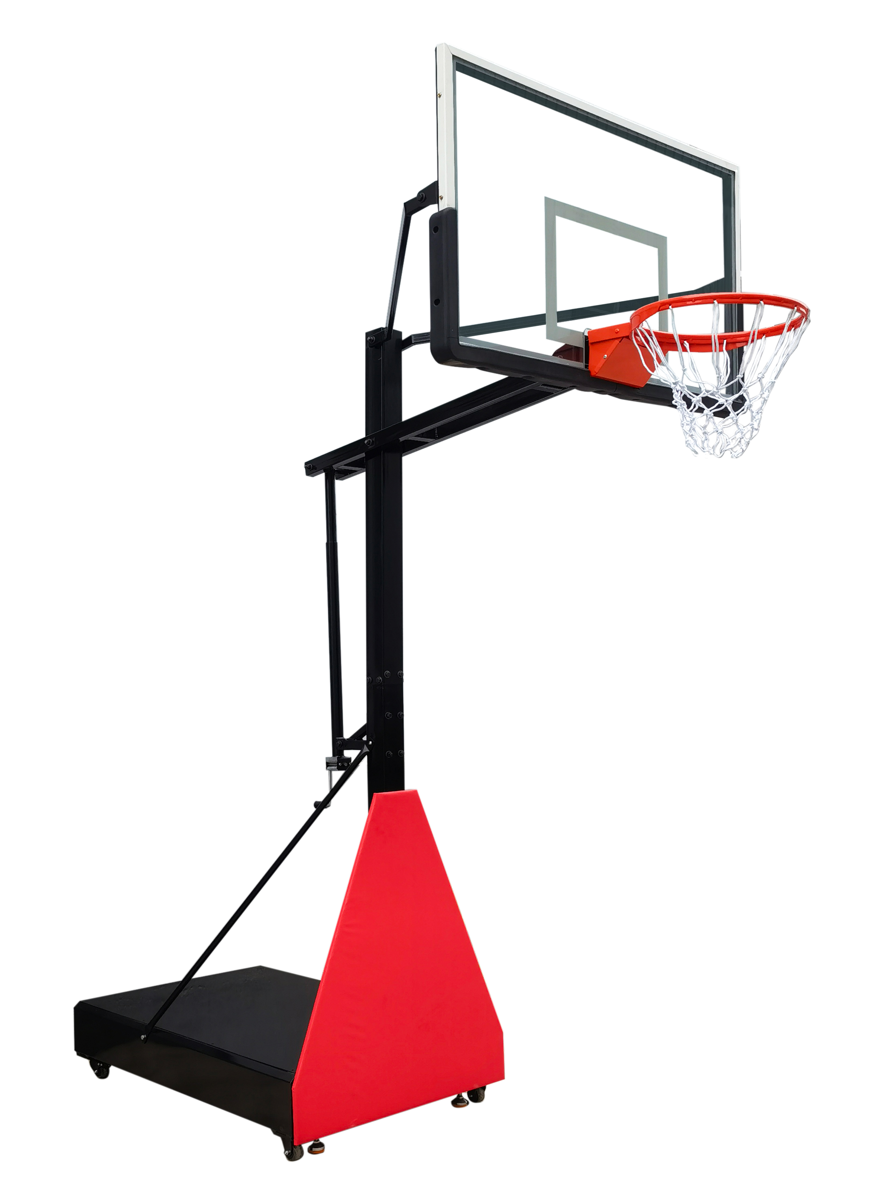 Adjustable-height Mobile Baske - Basketball Hoop Outdoor review and price