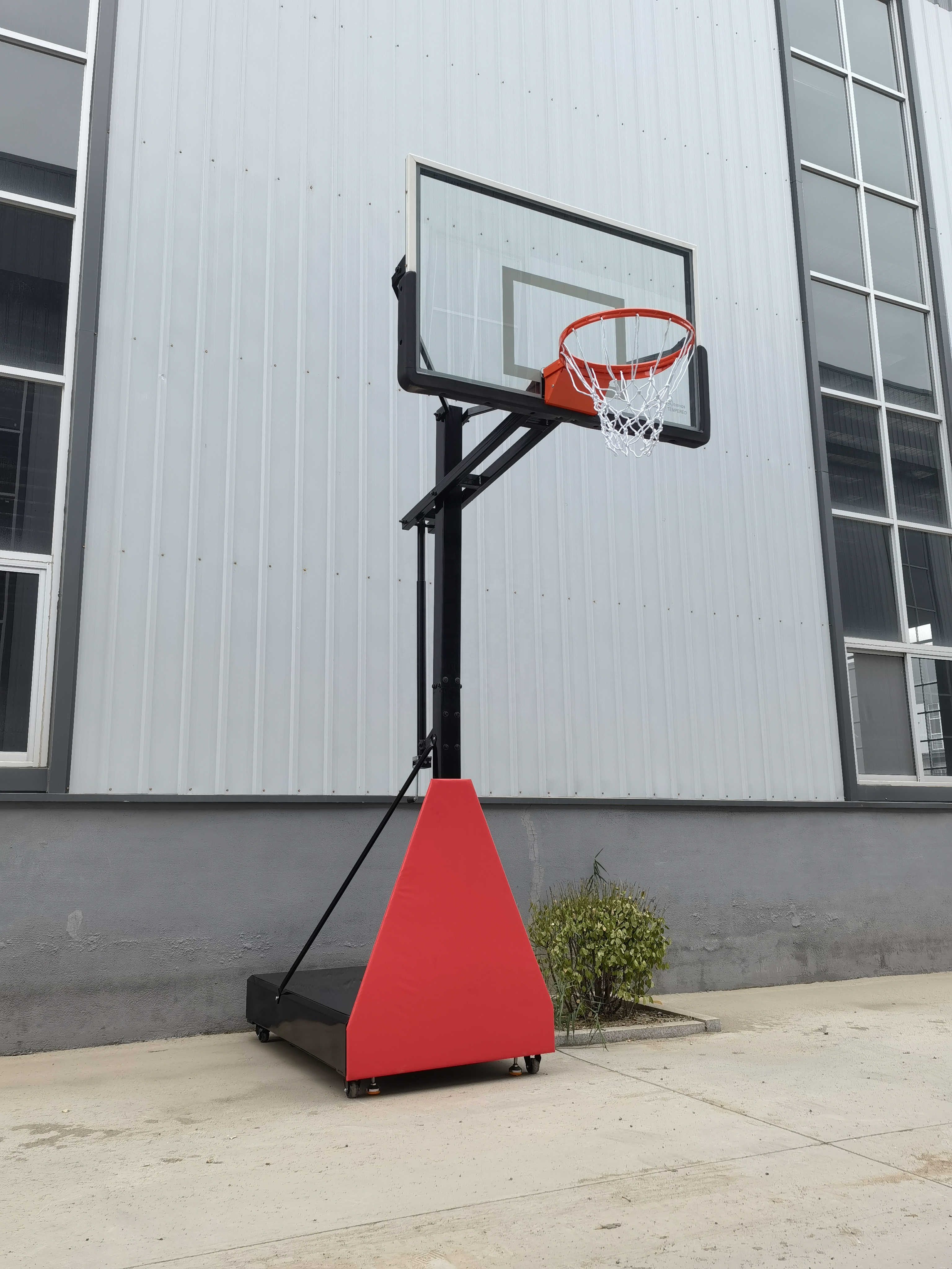 Adjustable-height Mobile Baske - Basketball Hoop Outdoor review and price
