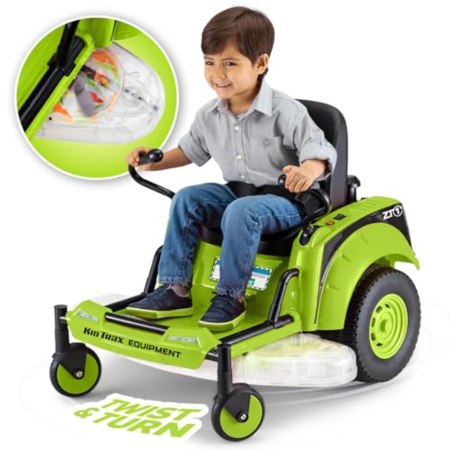 Kid Trax 12V Zero Turn Lawn Mo - Kids Outdoor Lawn Mower review and price